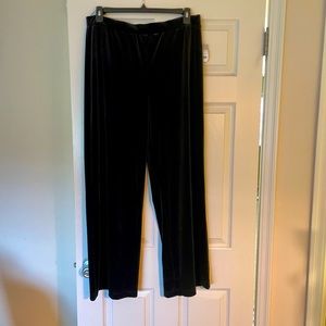 JOHN MARK BLACK VELVET PANT